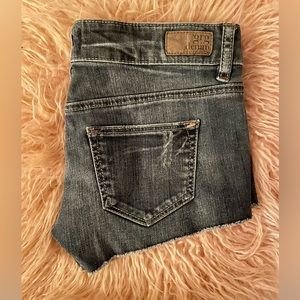 Garage Low Rise Denim Shorts